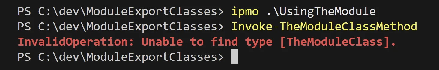 Class call fails before type accelerator registration at import